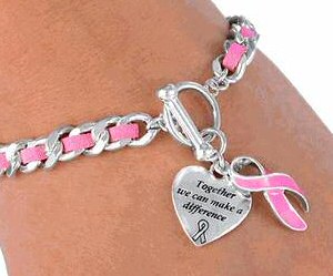 Breast cancer awareness jewelry